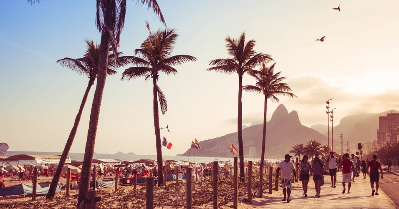 Plage à Rio de Janeiro